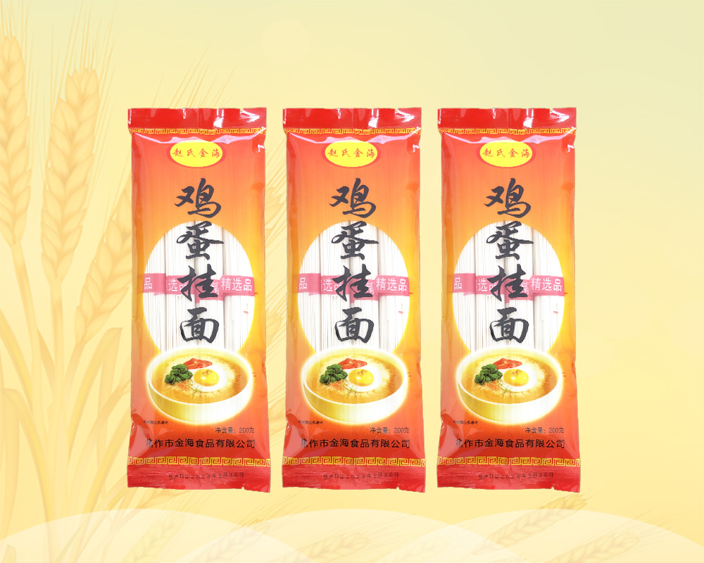  鸡蛋挂面200g